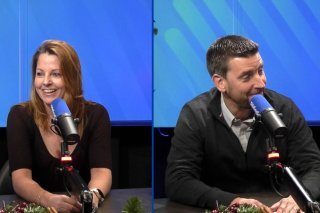 Sandrine Berthod & Pierre Kenzelmann dans Good Morning Valais